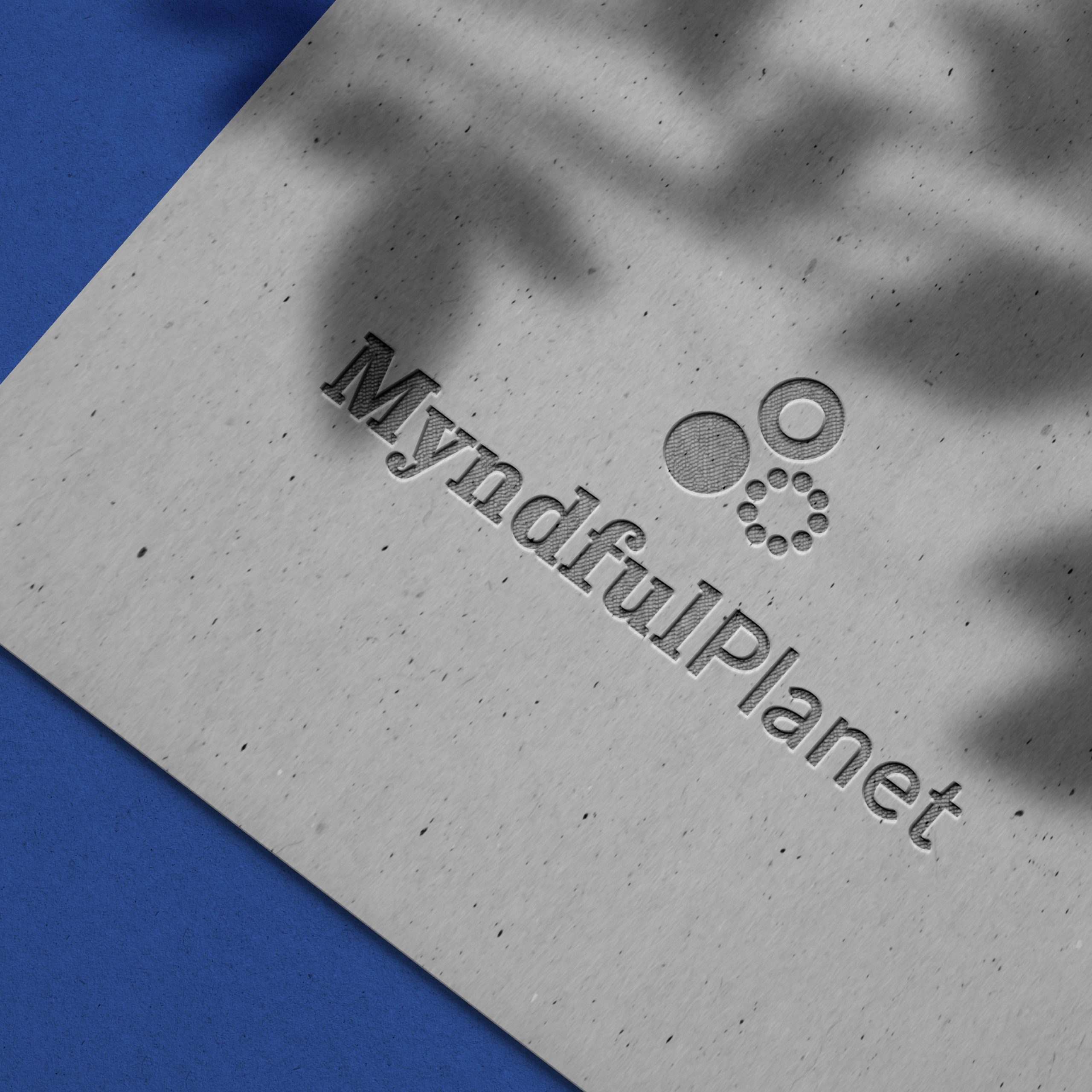 Myndful Planet Debossed logo